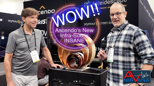 Ascendo CEDIA 2024 The28 Square Infrasonic Subwoofer