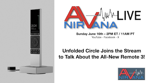 AV NIRVANA Live Unfolded Circle Remote 3