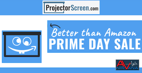 ProjectorScreen.com Better Than Prime Day Sale